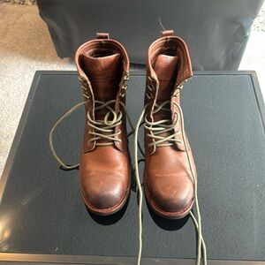 Red stitch boots size 8.5